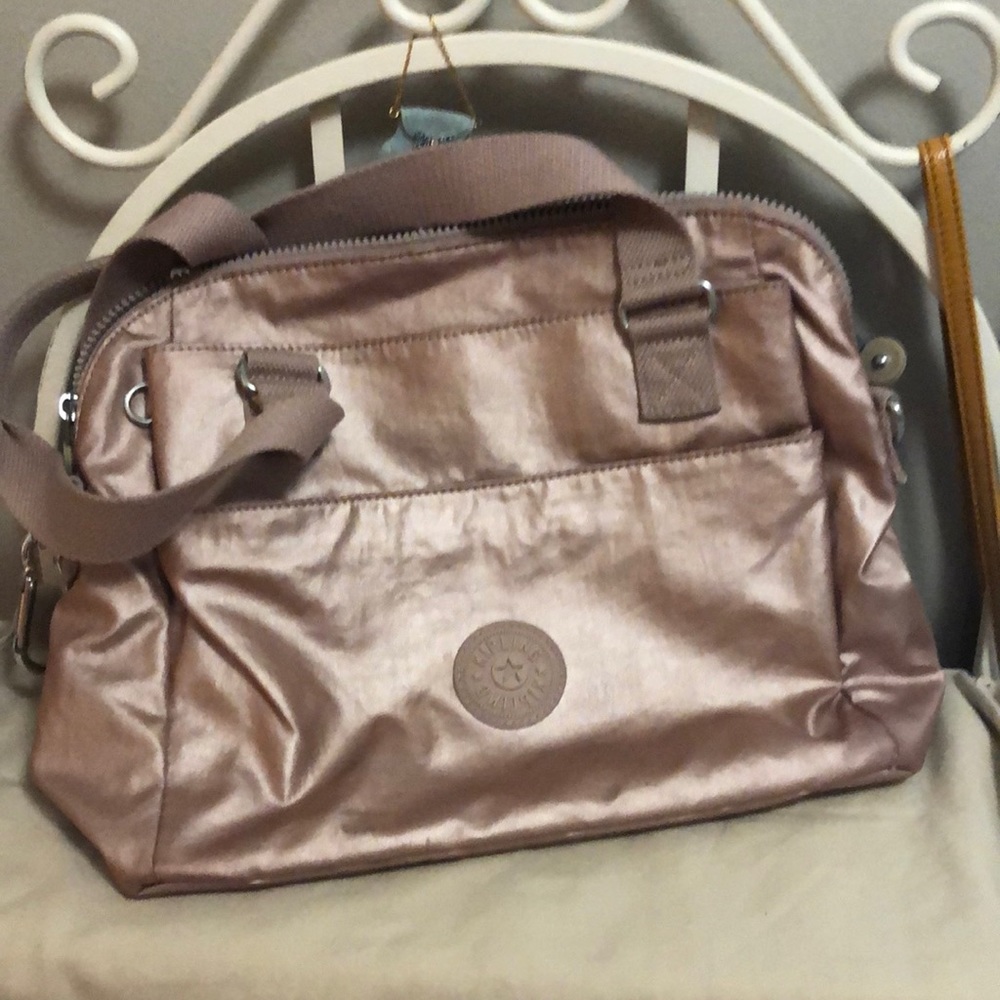 Kipling large pink bag